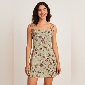 SHEIN Floral Midi Dress